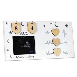 Baby Sonogram Countdown Picture Frame
